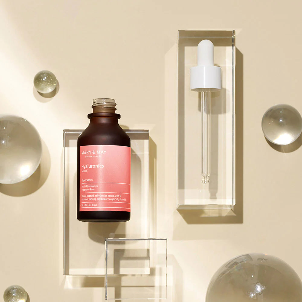 Mary&May - Hyaluronics Serum (80ml) - 30ml - v27 - Seoulful Skincare
