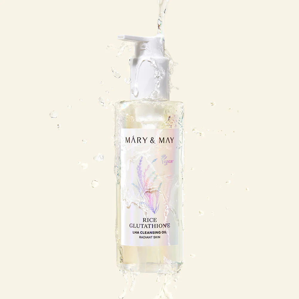 Mary&May - Rice Glutathione LHA Cleansing Oil (200ml) - v6 - Seoulful Skincare