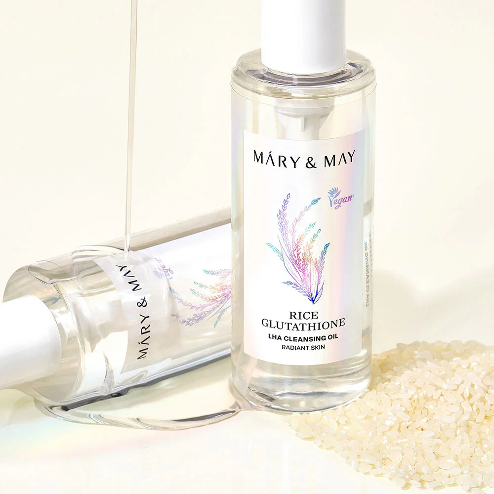 Mary&May - Rice Glutathione LHA Cleansing Oil (200ml) - v7 - Seoulful Skincare