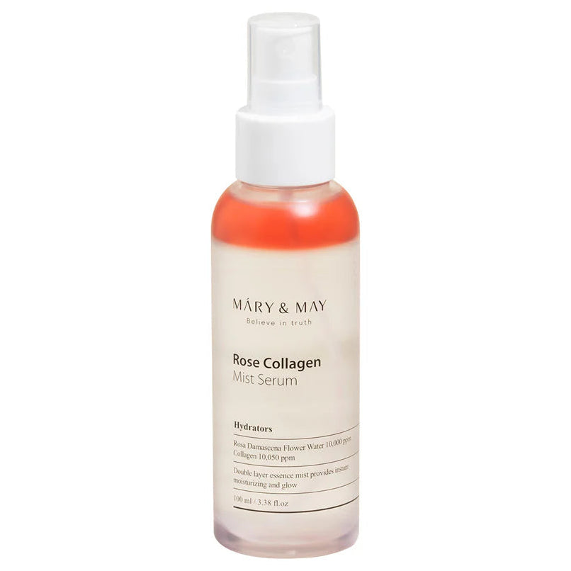 Mary&May - Rose Collagen Mist Serum (100ml) - Seoulful Skincare