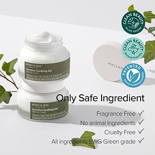 Mary&May - Sensitive Soothing Gel Cream (70g) 2 - Seoulful Skincare