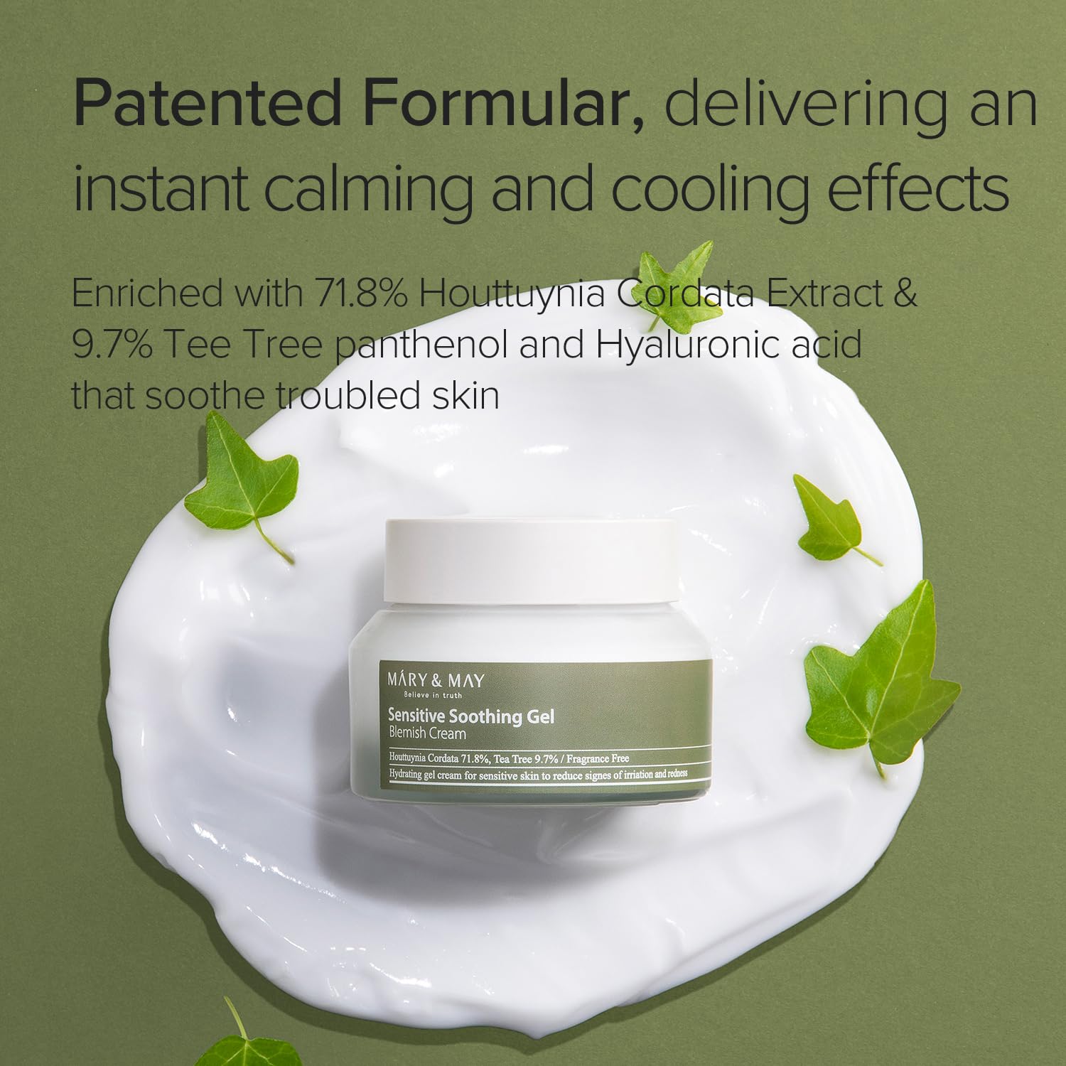 Mary&May - Sensitive Soothing Gel Cream (70g) 3 - Seoulful Skincare