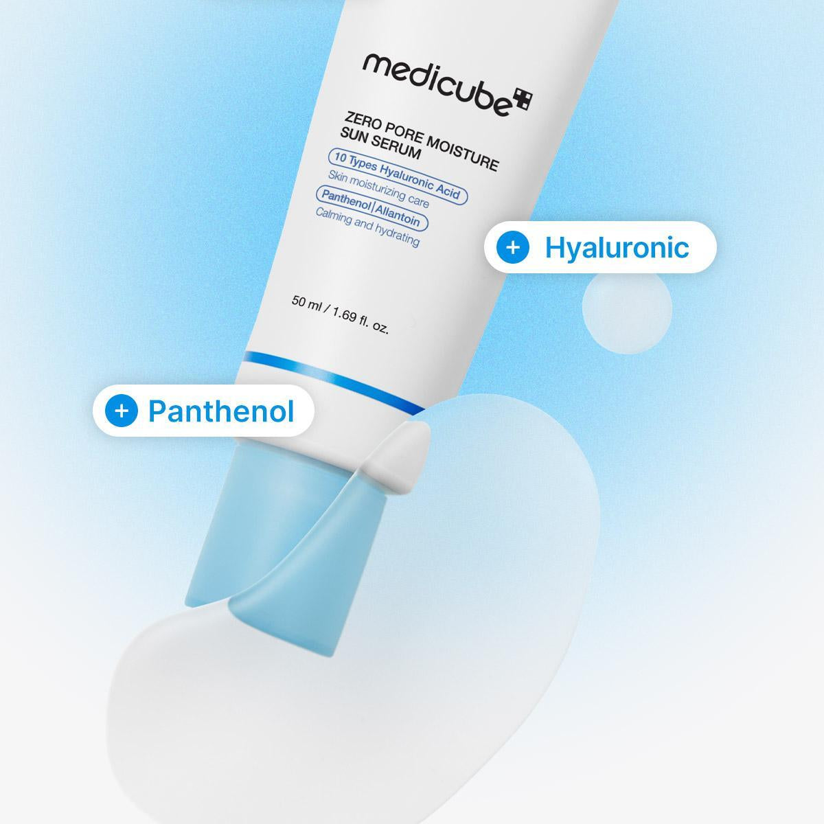 Medciube - Zero Pore Moisture Sun Serum (50ml) 2 - Seoulful Skincare