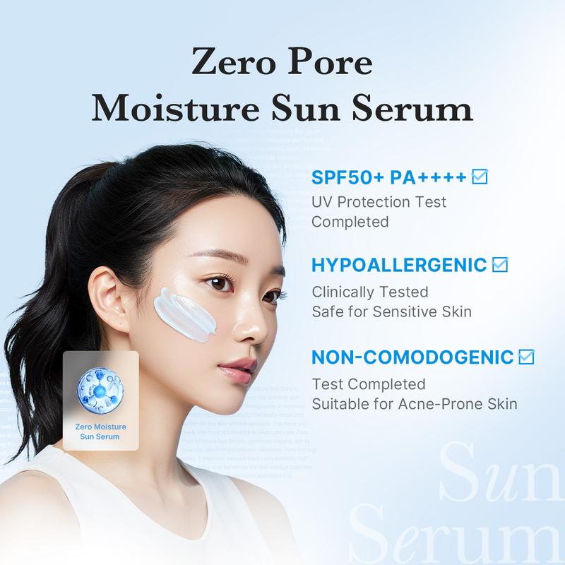 Medciube - Zero Pore Moisture Sun Serum (50ml) 5 - Seoulful Skincare