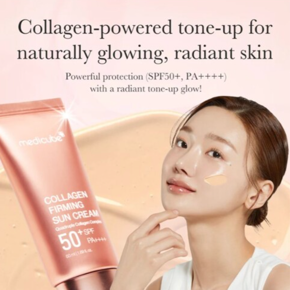 Medicube - Collagen Firming Sun Cream (50ml) - v5 - Seoulful Skincare