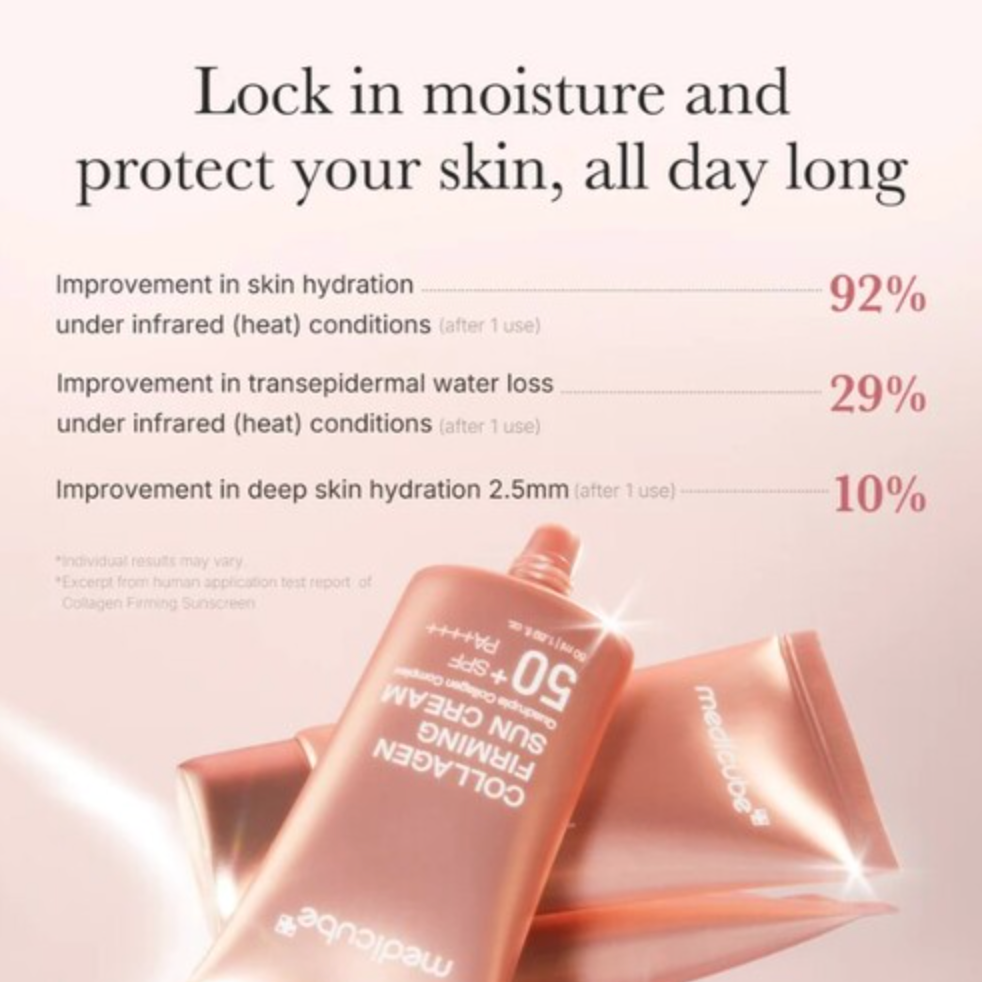 Medicube - Collagen Firming Sun Cream (50ml) - v7 - Seoulful Skincare