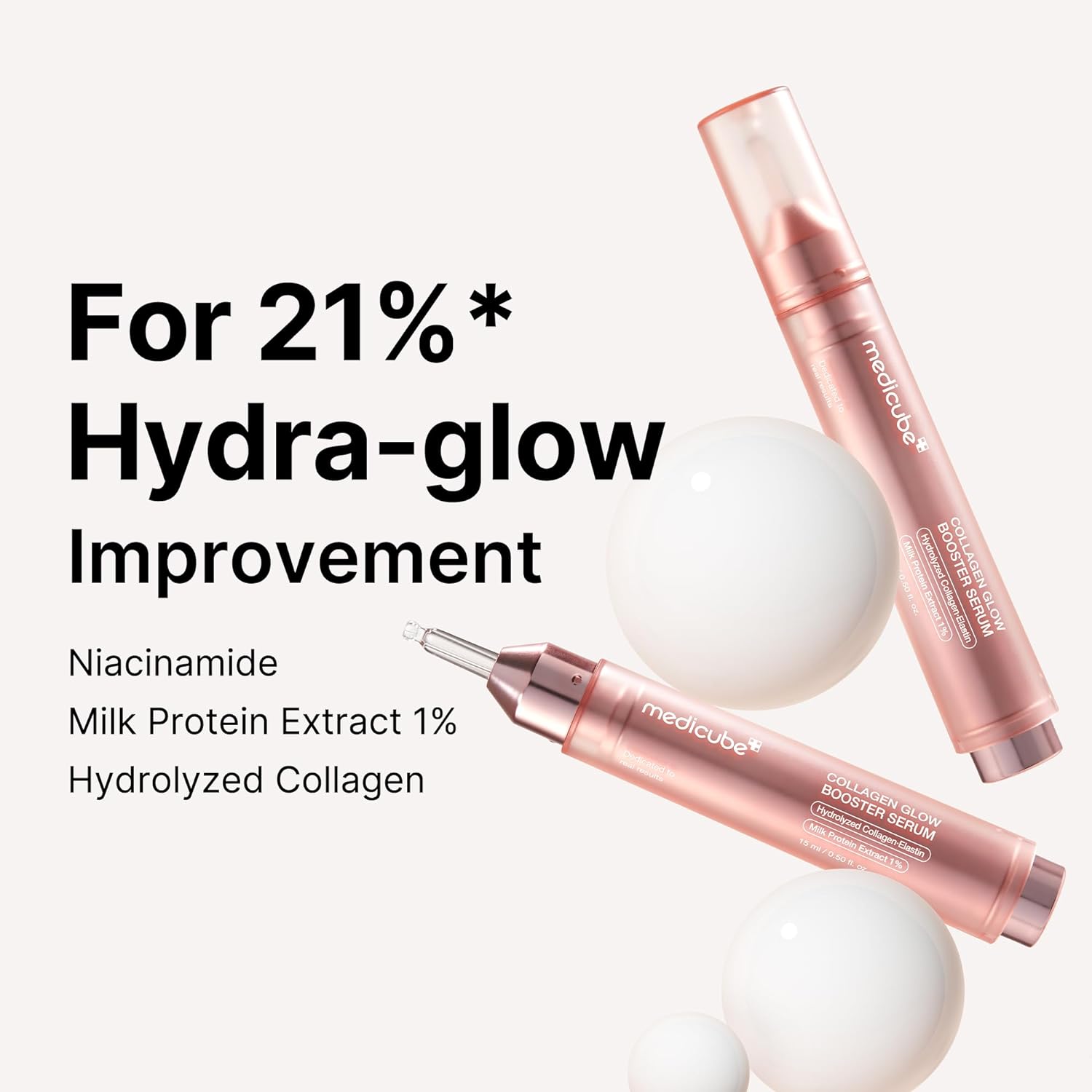 Medicube - Collagen Glow Booster Milk Serum (15ml) - v8 - Seoulful Skincare