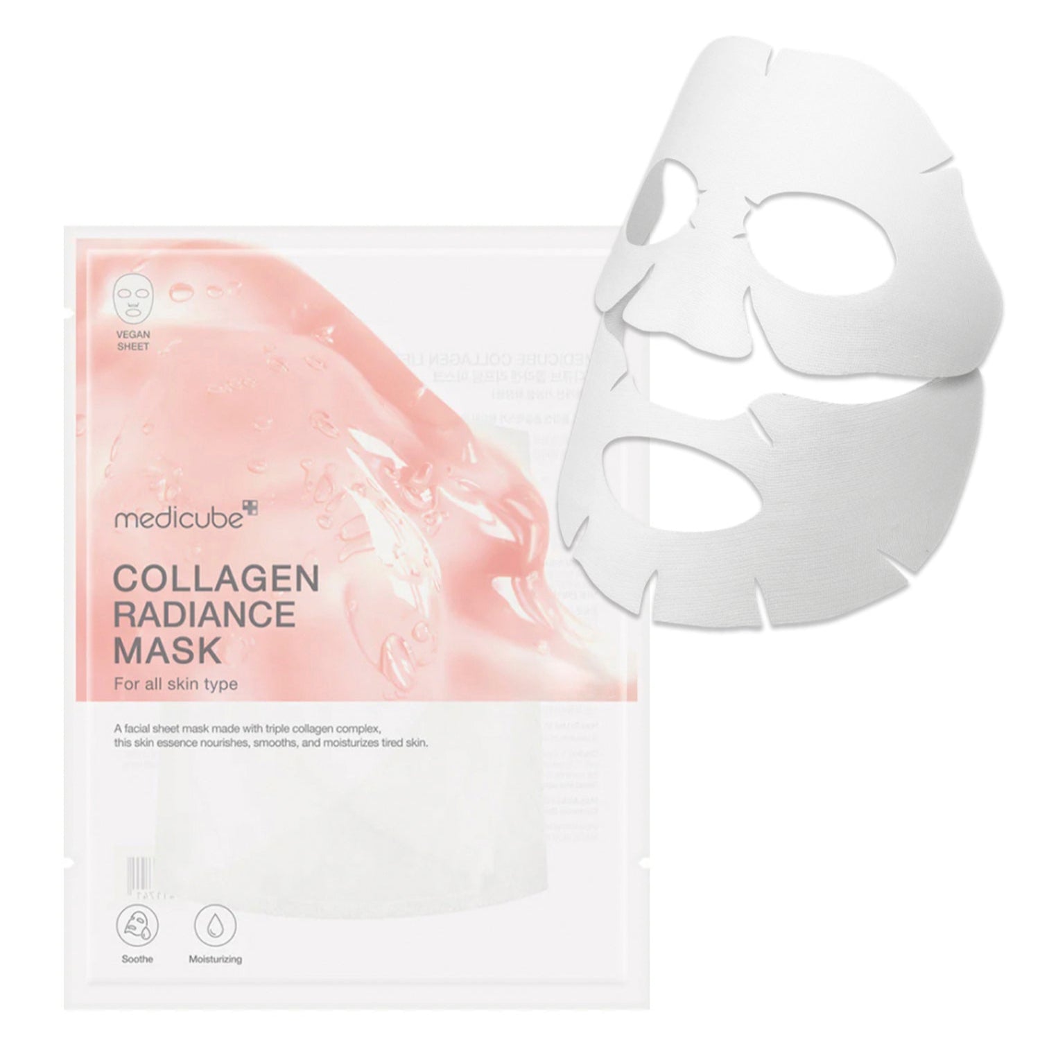 Medicube - Collagen Radiance Mask (2 Sheets) - Seoulful Skincare
