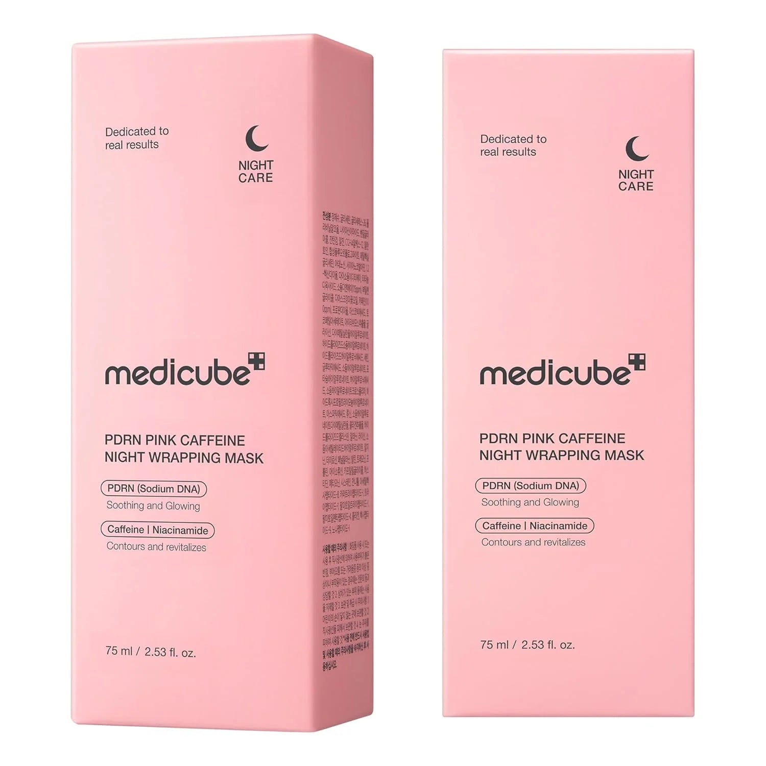 Medicube - PDRN Pink Caffeine Night Wrapping Mask (75ml) - v - Seoulful Skincare