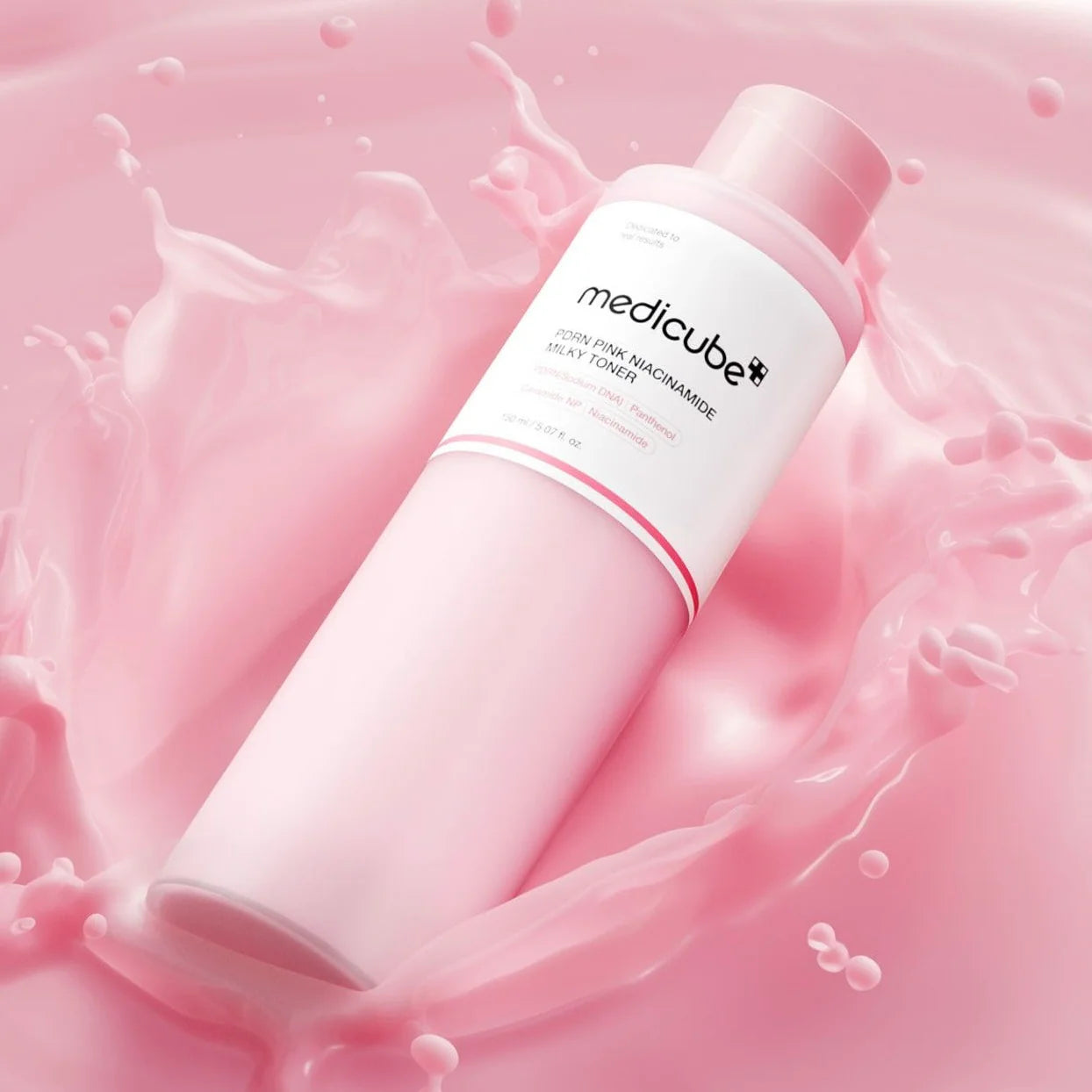 Medicube - PDRN Pink Niacinamide Milky Toner (150ml) - v6 - Seoulful Skincare