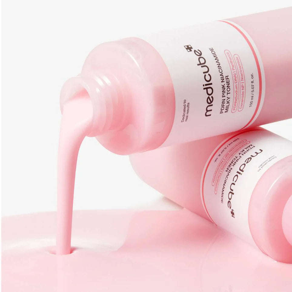 Medicube - PDRN Pink Niacinamide Milky Toner (150ml) - v8 - Seoulful Skincare