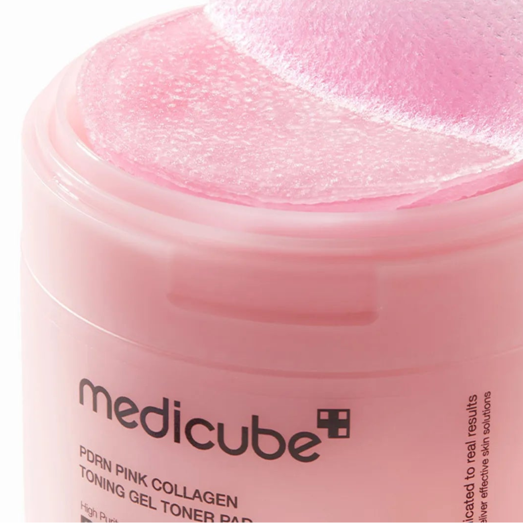 Medicube - PDRN Pink Toning Gel Toner Pad (70ea) - v3 - Seoulful Skincare