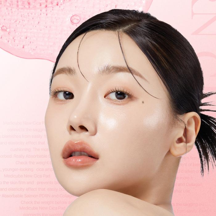 Medicube - PDRN Pink Toning Gel Toner Pad (70ea) - v - Seoulful Skincare