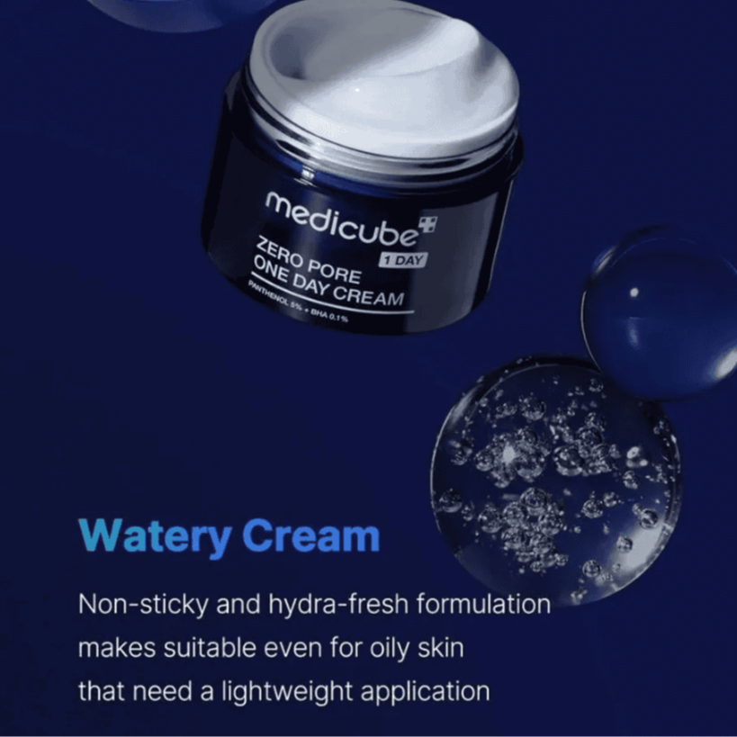 Medicube - Zero Pore One Day Cream (50ml) 7 - Seoulful Skincare