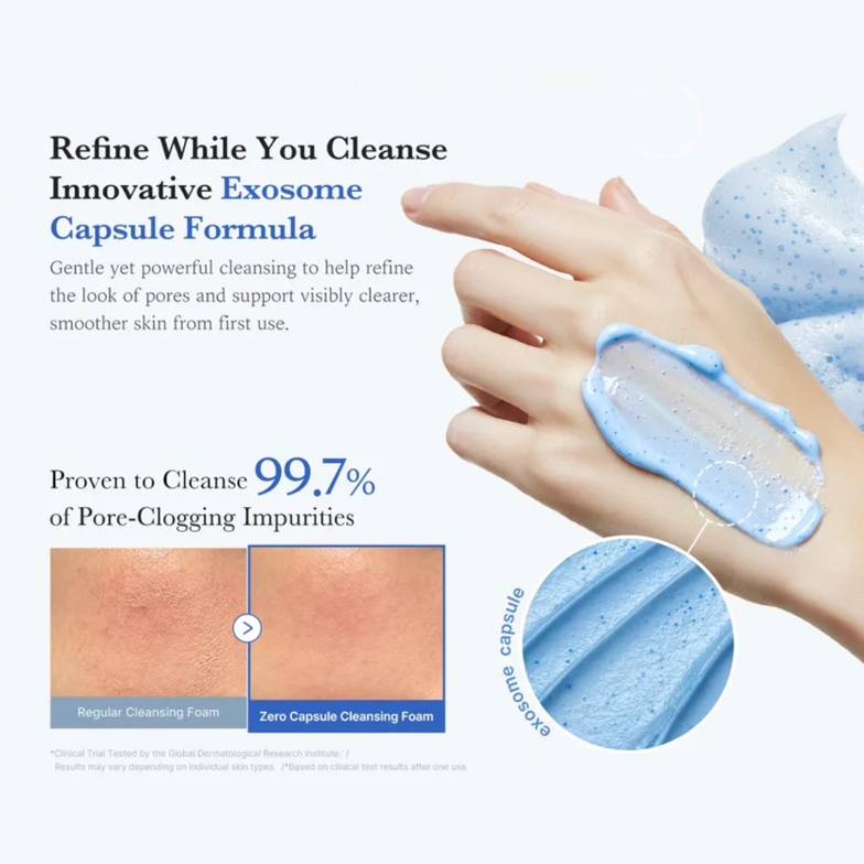 Medicube - Zero Pore SA Clear Capsule Cleansing Foam (120g) - v4 - Seoulful Skincare