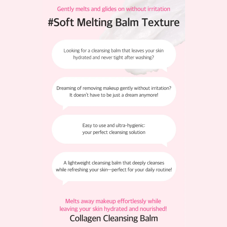 Mixsoon - Collagen Cleansing Balm (50ml) - v2 - Seoulful Skincare