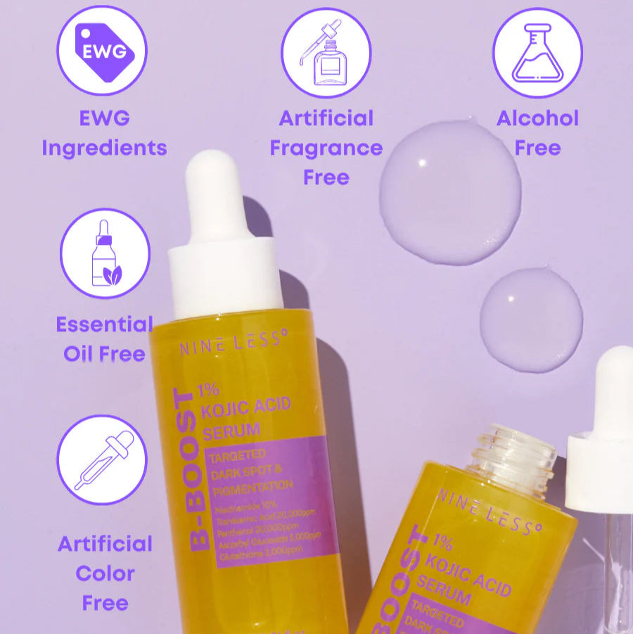 NINE LESS - B-Boost 1% Kojic Acid Serum (30ml) - v7 - Seoulful Skincare