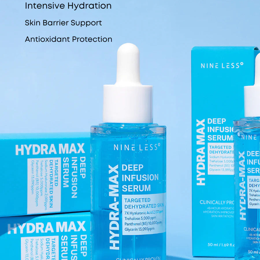 NINE LESS - Hydra Max Deep Infusion Serum (50ml) - v2 - Seoulful Skincare