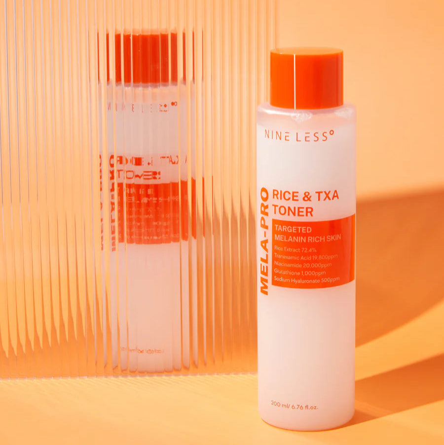 NINE LESS - MELA-PRO Rice & TXA Toner (200ml) - v2 - Seoulful Skincare