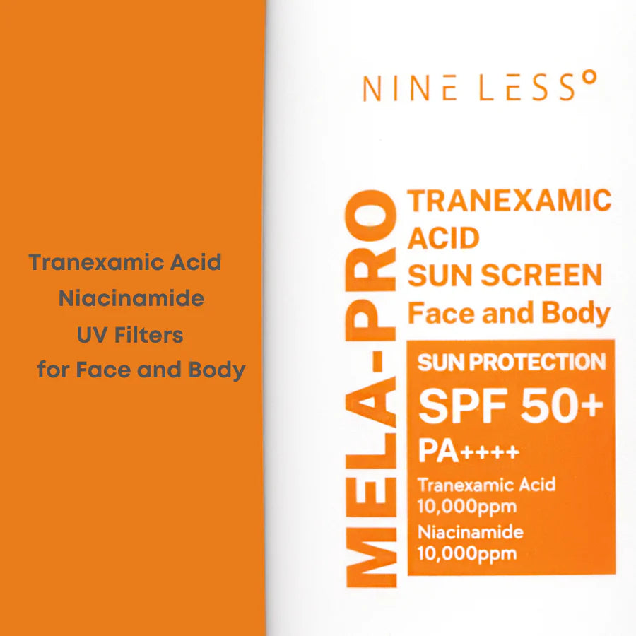 NINE LESS - MELA-PRO Tranexamic Acid Sun Screen (100ml) - v3 - Seoulful Skincare