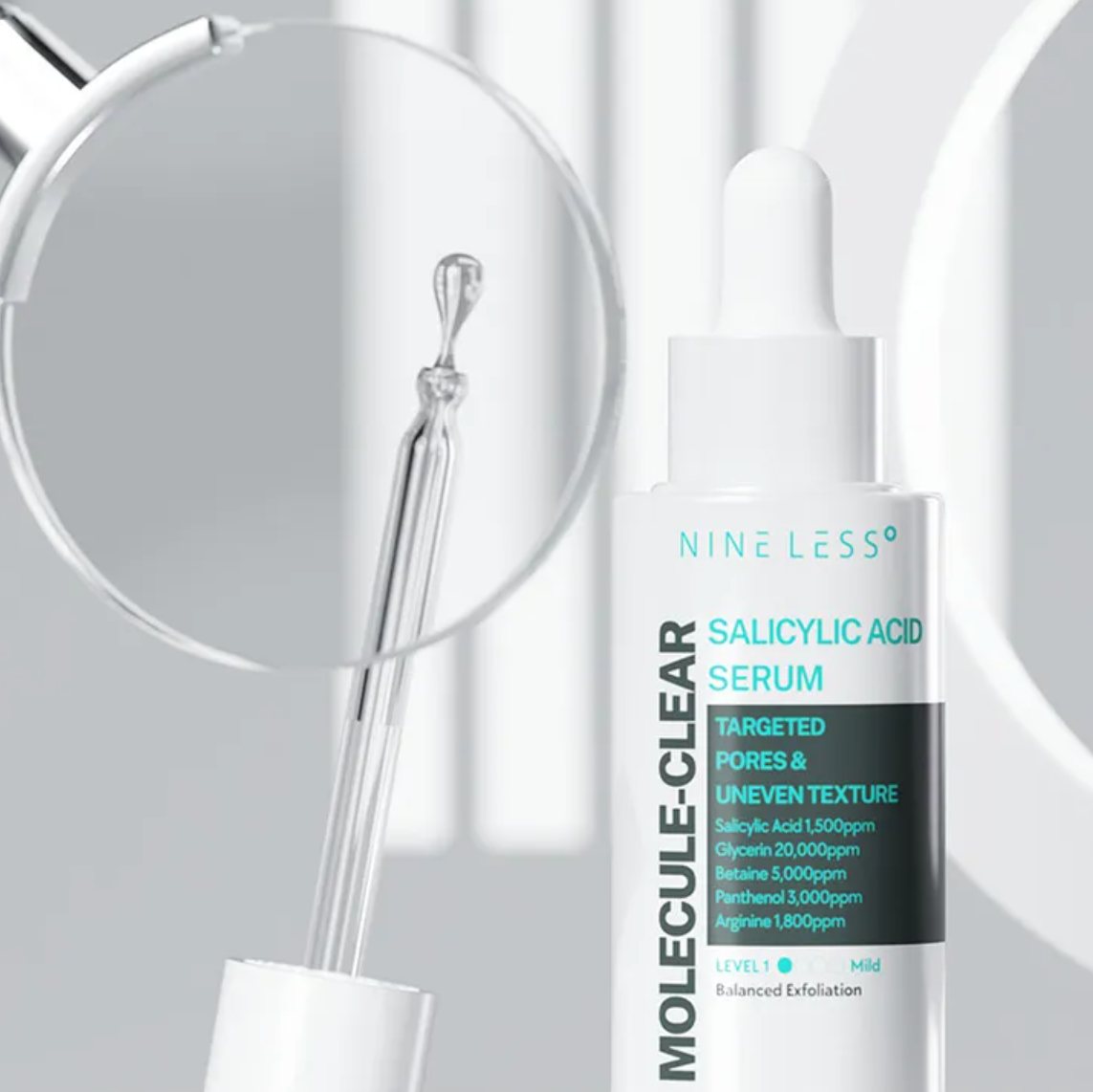 Nineless - Molecule-Clear Salicylic Acid (30ml) - v7 - Seoulful Skincare