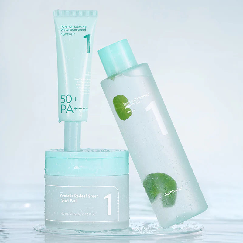 Numbuzin_-_No.1_Centella_Re-Leaf_Green_Toner_Pad_70_pads_3_-_Seoulful_Skincare