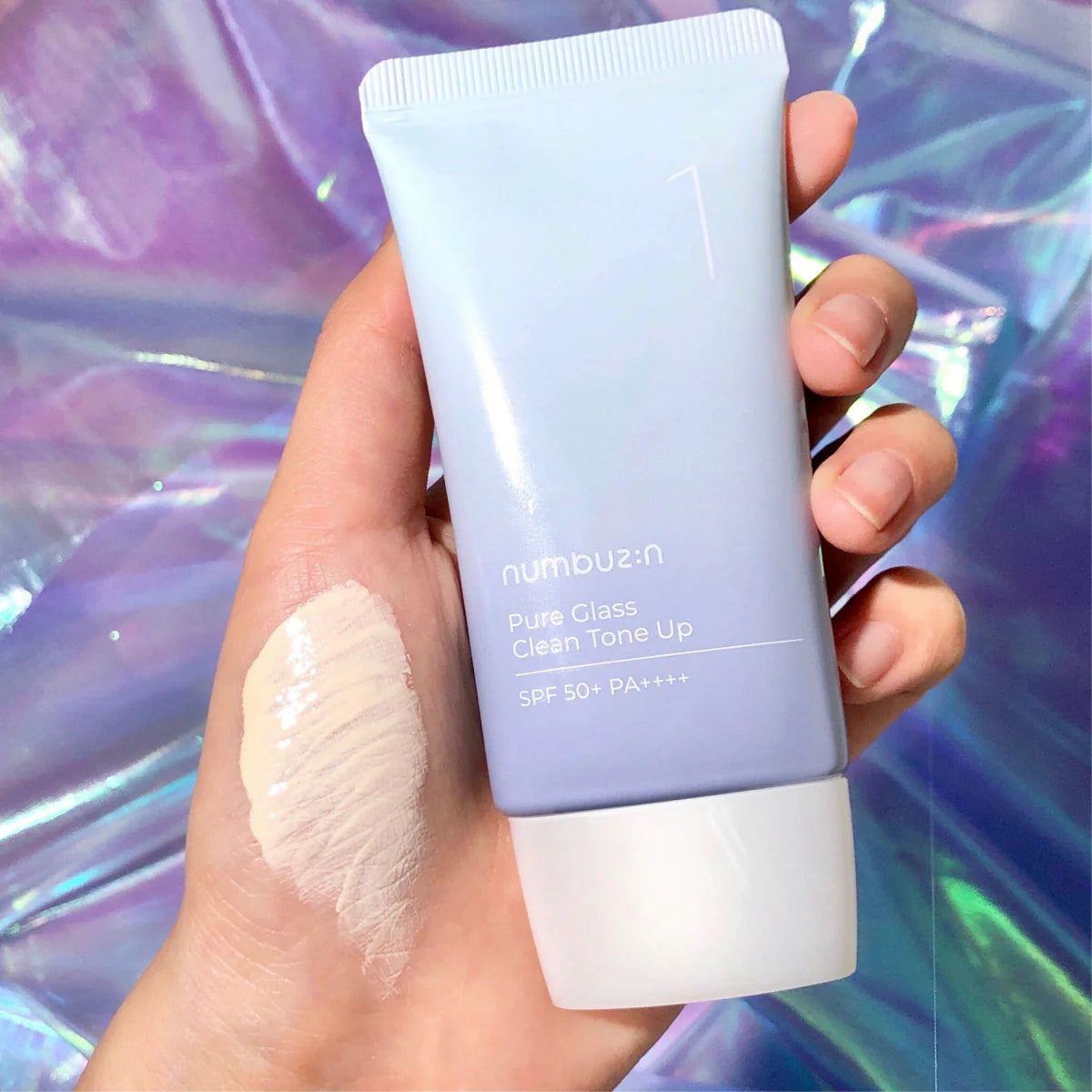 Numbuzin - No.1 Pure Glass Clean Tone Up SPF50+ PA++++ - v - Seoulful Skincare