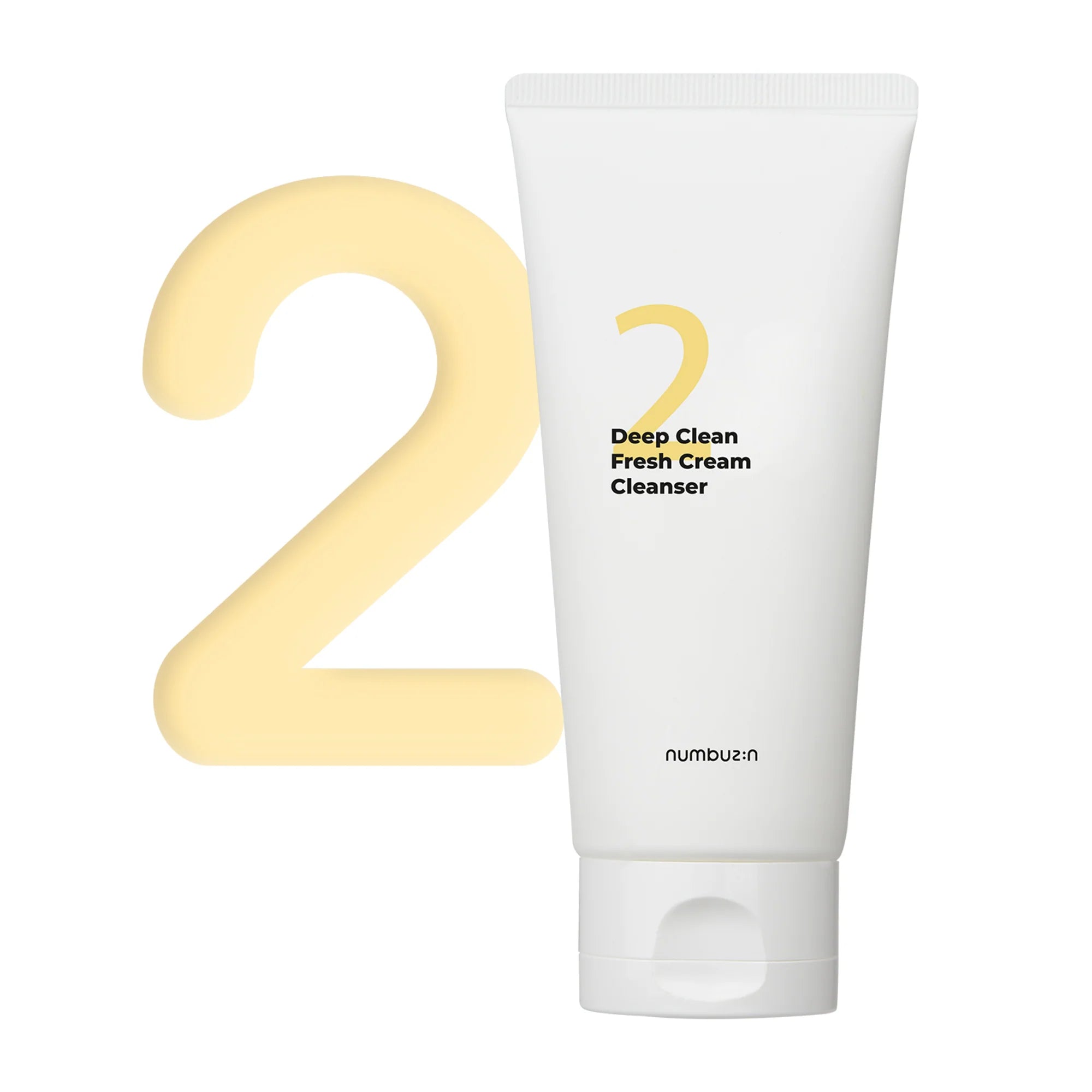 Numbuzin - No.2 Deep Clean Fresh Cream Cleanser - v2 - Seoulful Skincare