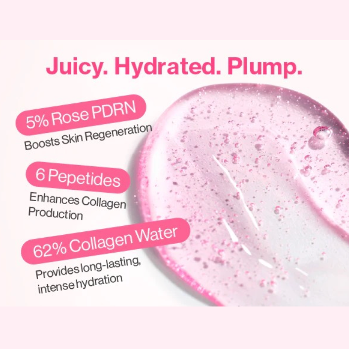 Numbuzin - No.2 Rose PDRN Collagen Plumping Serum - v7 - Seoulful SKincare