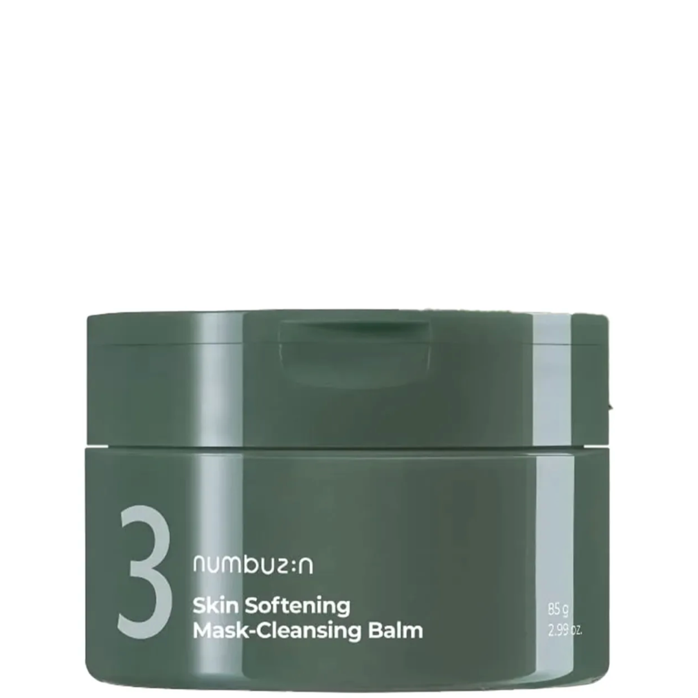 Numbuzin - No.3 Skin Softening Mask-Cleansing Balm (85g) - Seoulful Skincare