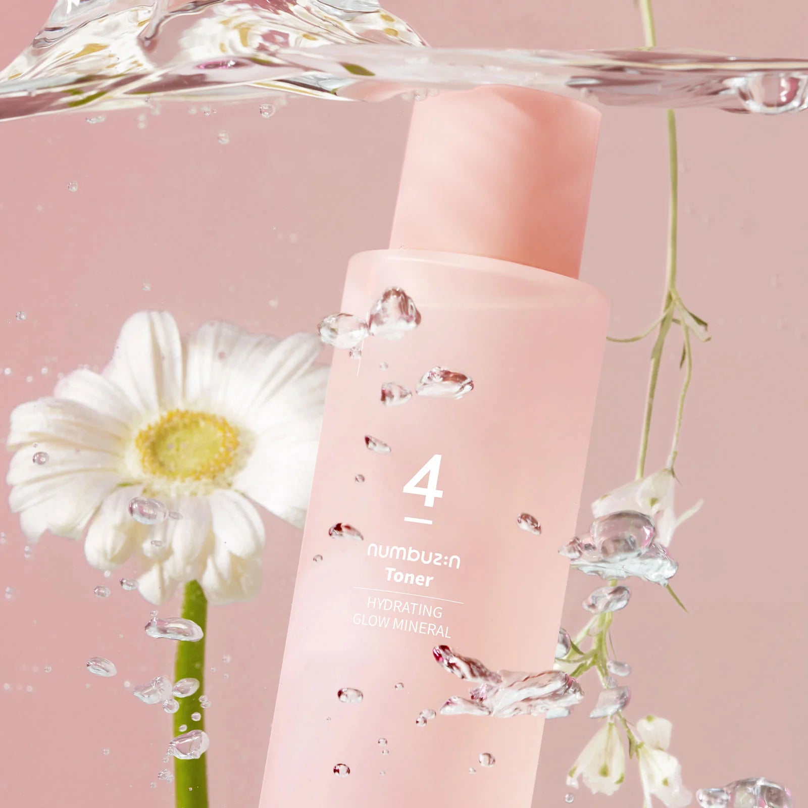 Numbuzin - No.4 Hydrating Glow Mineral Toner (200ml) - v2 - Seoulful Skincare