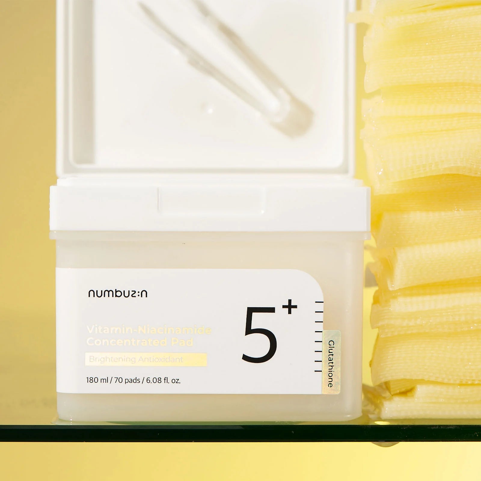 Numbuzin - No.5+ Vitamin-Niacinamide Concentrated Pad (70 pads) - v2 - Seoulful Skincare