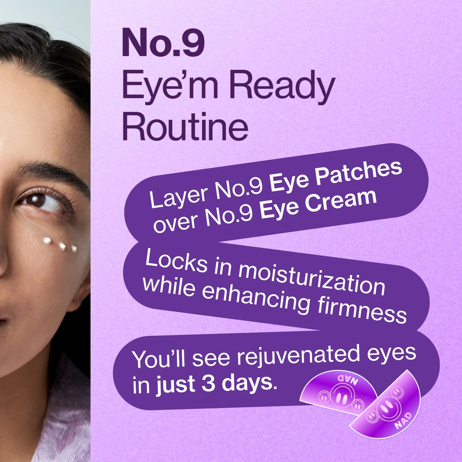 Numbuzin - No.9 NAD+ Collagen Under Eye Patches (5 Pairs) 8 - Seoulful Skincare