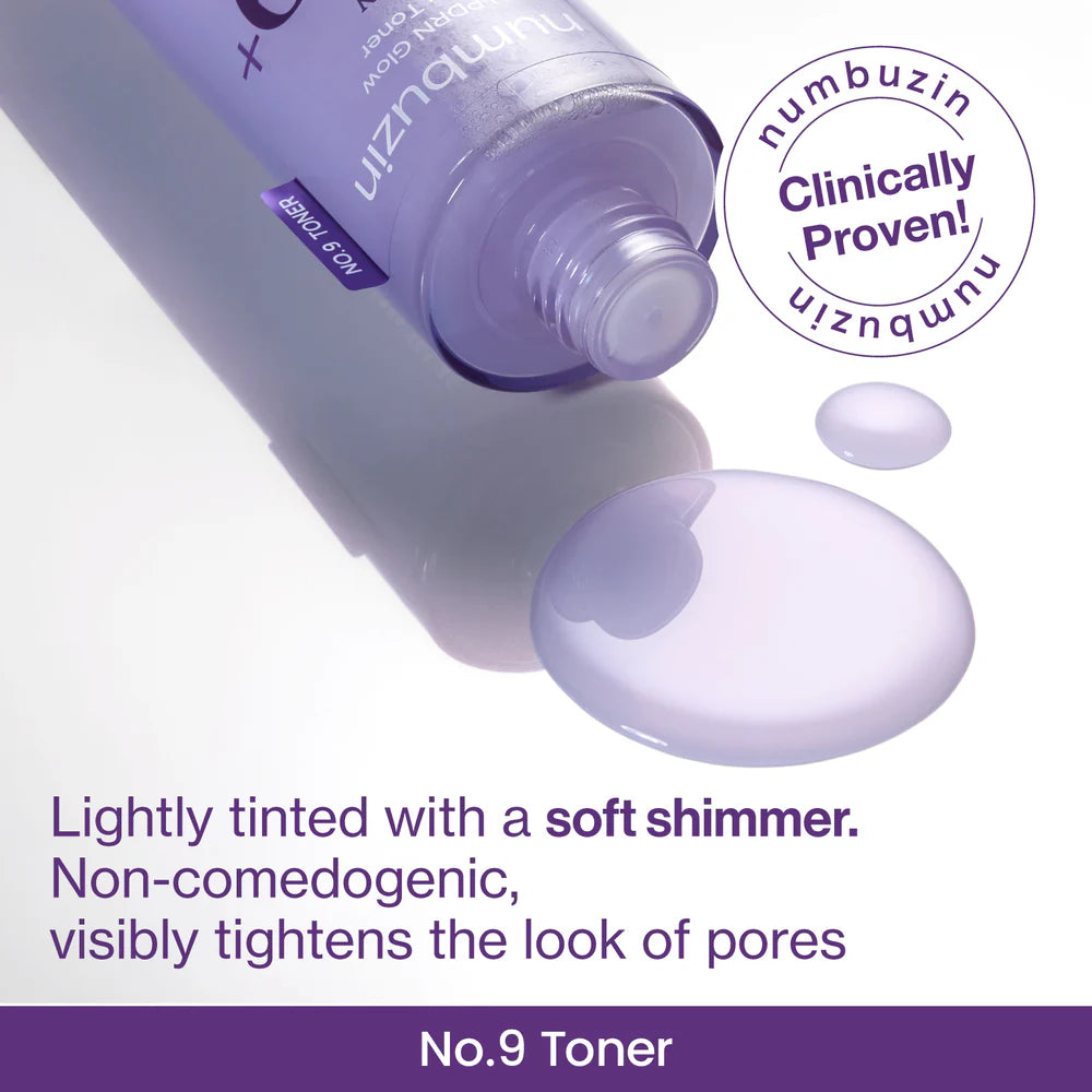 Numbuzin - No.9 NAD+ PDRN Glow Boosting Toner - v2 - Seoulful Skincare