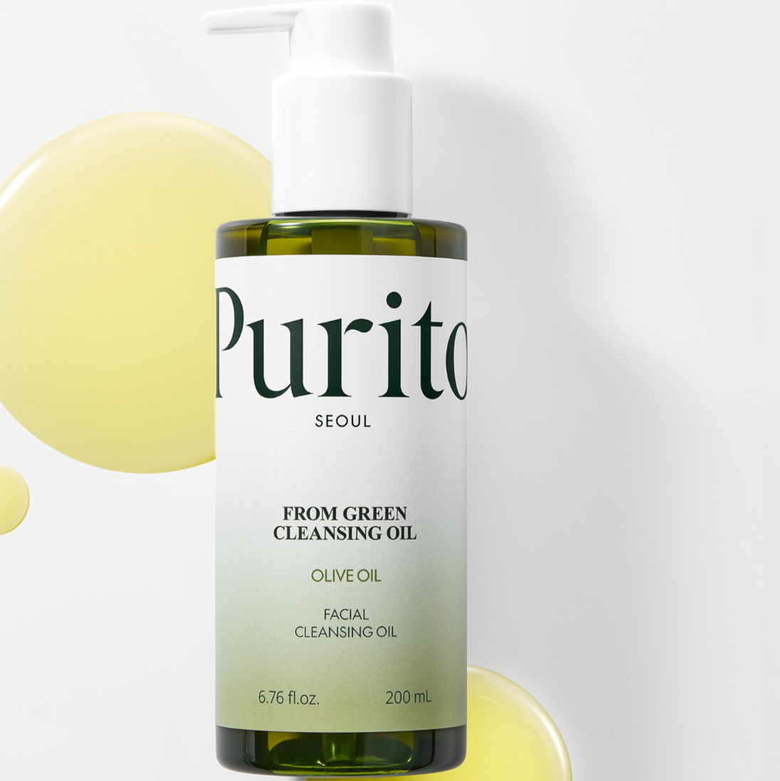 Purito - From Green Cleansing Oil (200ml) - v - Seoulful SKincare