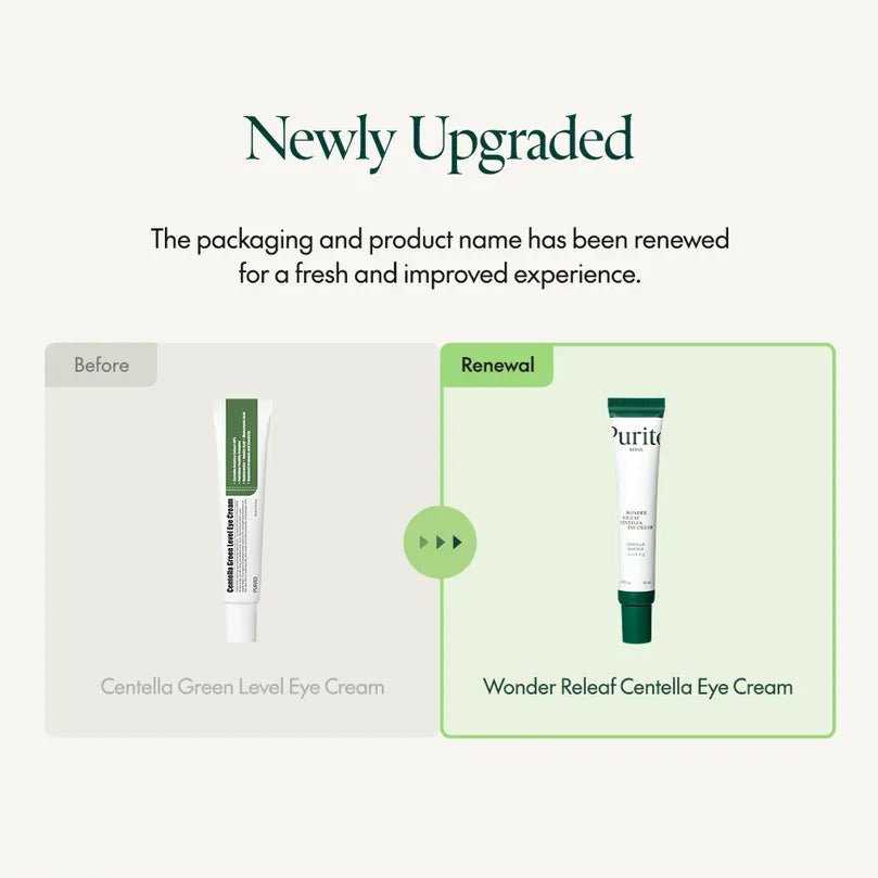 Purito - Wonder Releaf Centella Eye Cream (30ml) - v - Seoulful Skincare