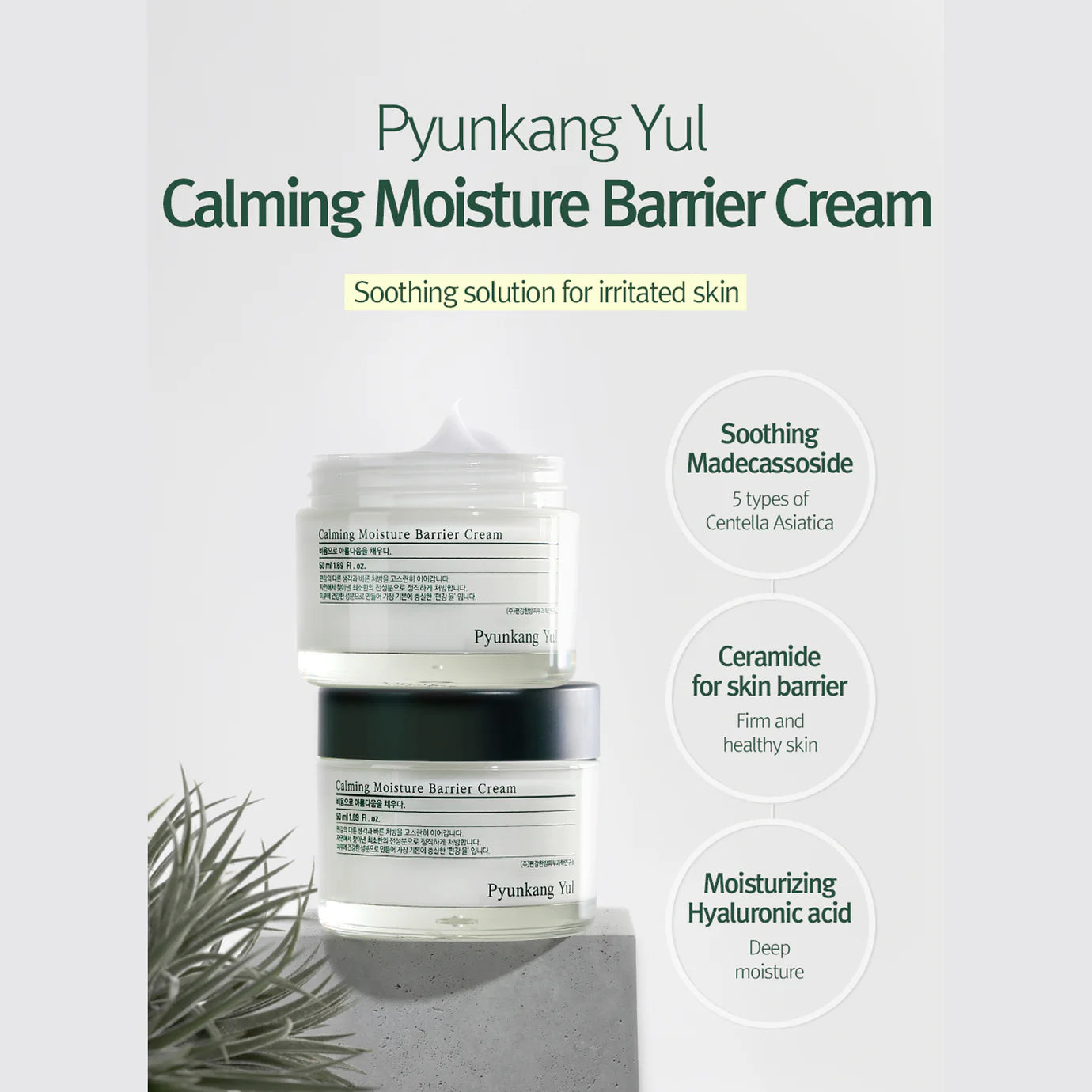 Pyukang Yul - Calming Moisture Barrier Cream (50ml) Info3 - Seoulful Skincare