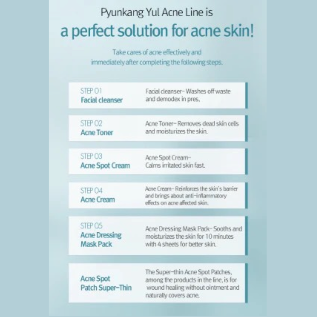 Pyunkang Yul - ACNE Spot Patch Super Thin (15 Patches) Info5 - Seoulful Skincare