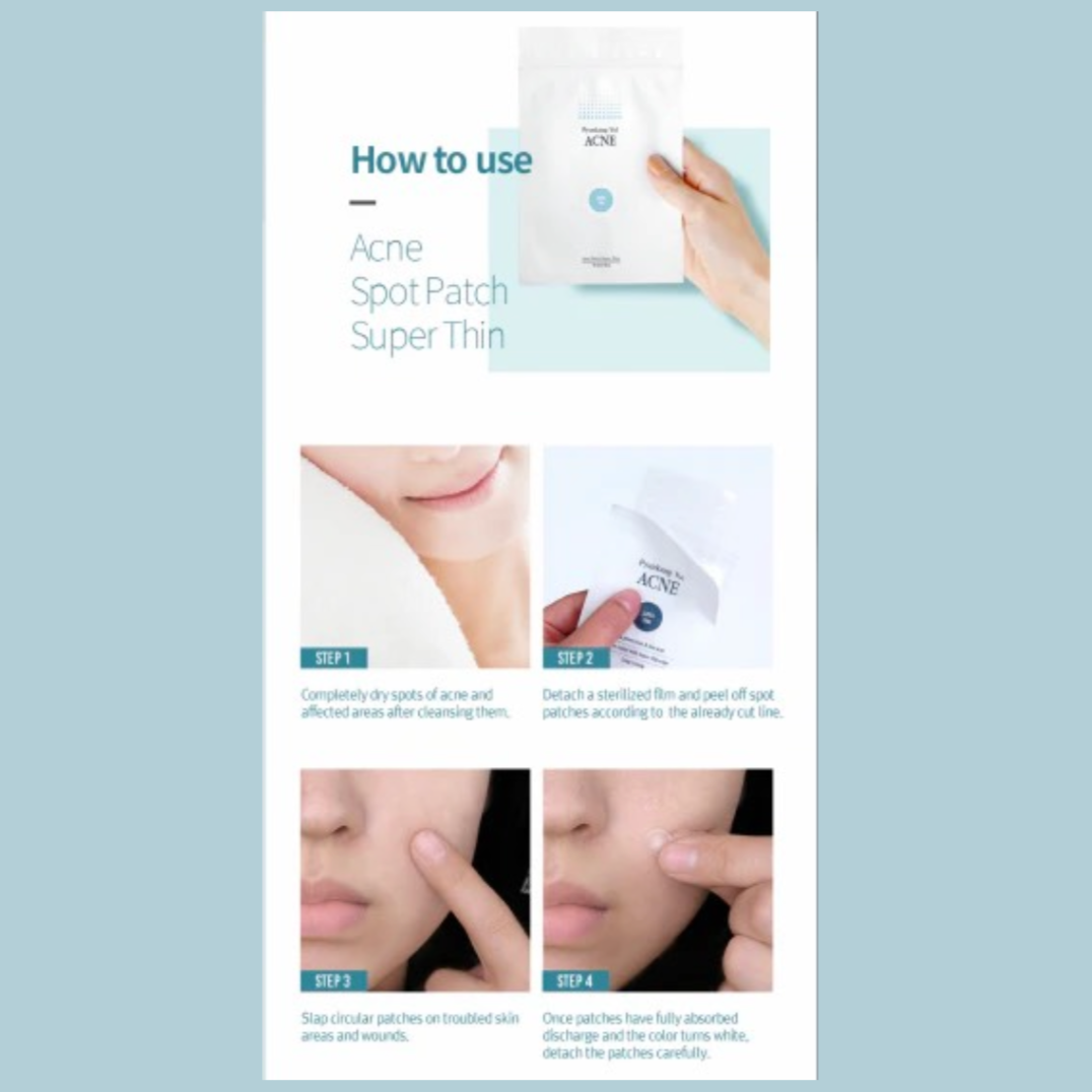 Pyunkang Yul - ACNE Spot Patch Super Thin (15 Patches) Info6- Seoulful Skincare