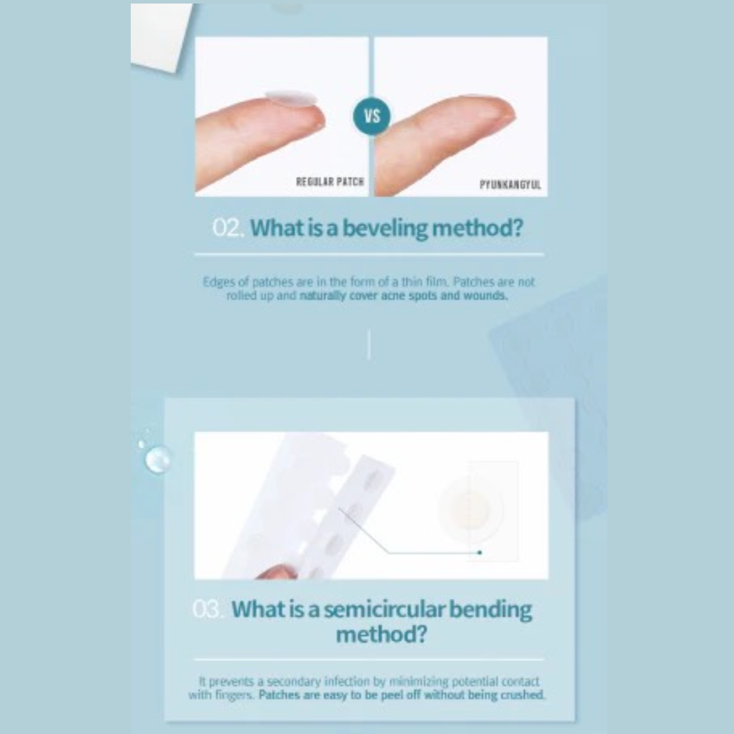 Pyunkang Yul - ACNE Spot Patch Super Thin (15 Patches) Info7- Seoulful Skincare
