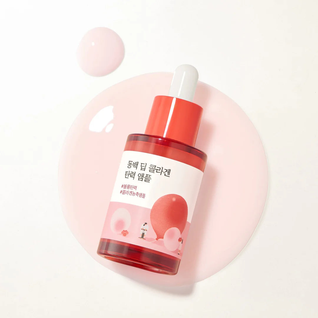 Round Lab - Camellia Deep Collagen Firming Ampoule (30ml) - v6 - Seoulful Skincare