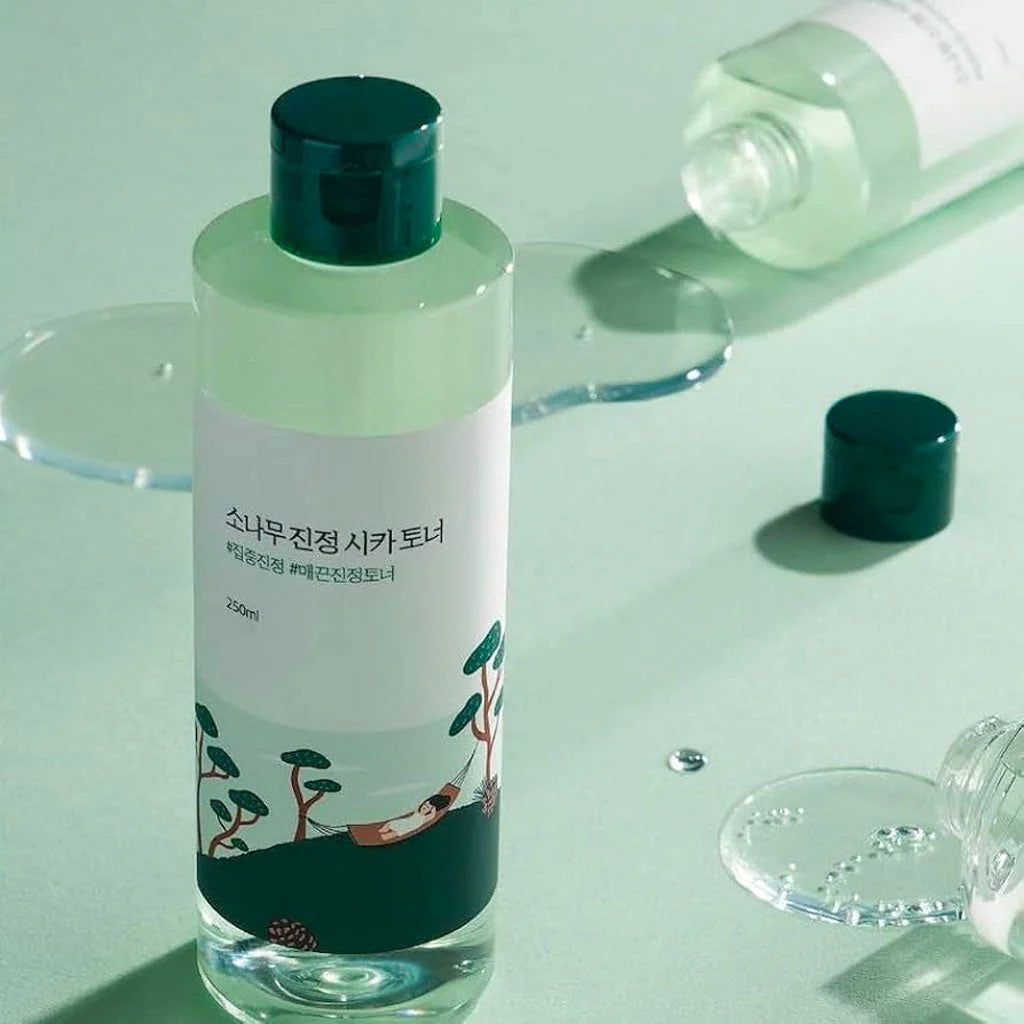 Round Lab - Pine Calming Cica Lotion (250ml)- v7 - Seoulful Skincare