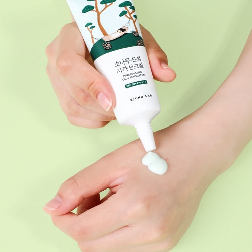 Round Lab - Pine Calming Cica Sunscreen (40ml) - v5 - Seoulful Skincare