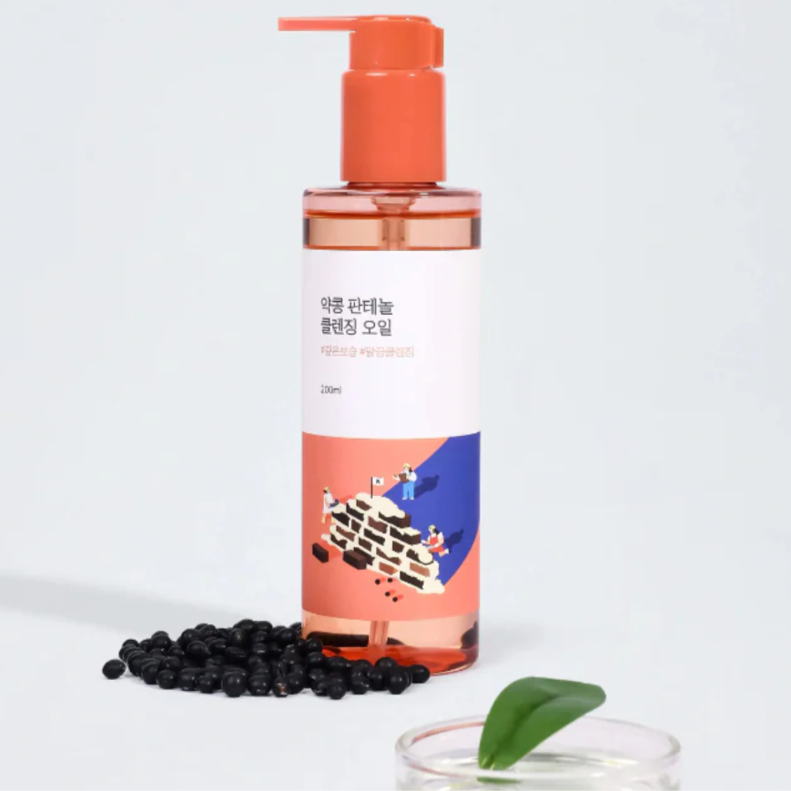Round Lab - Soybean Panthenol Cleansing Oil (200ml) - v4 - Seoulful Skincare