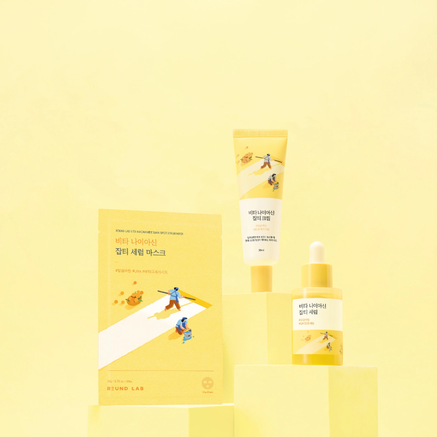 Round Lab - Vita Niacinamide Dark Spot cream (50ml) - v7 - Seoulful Skincare