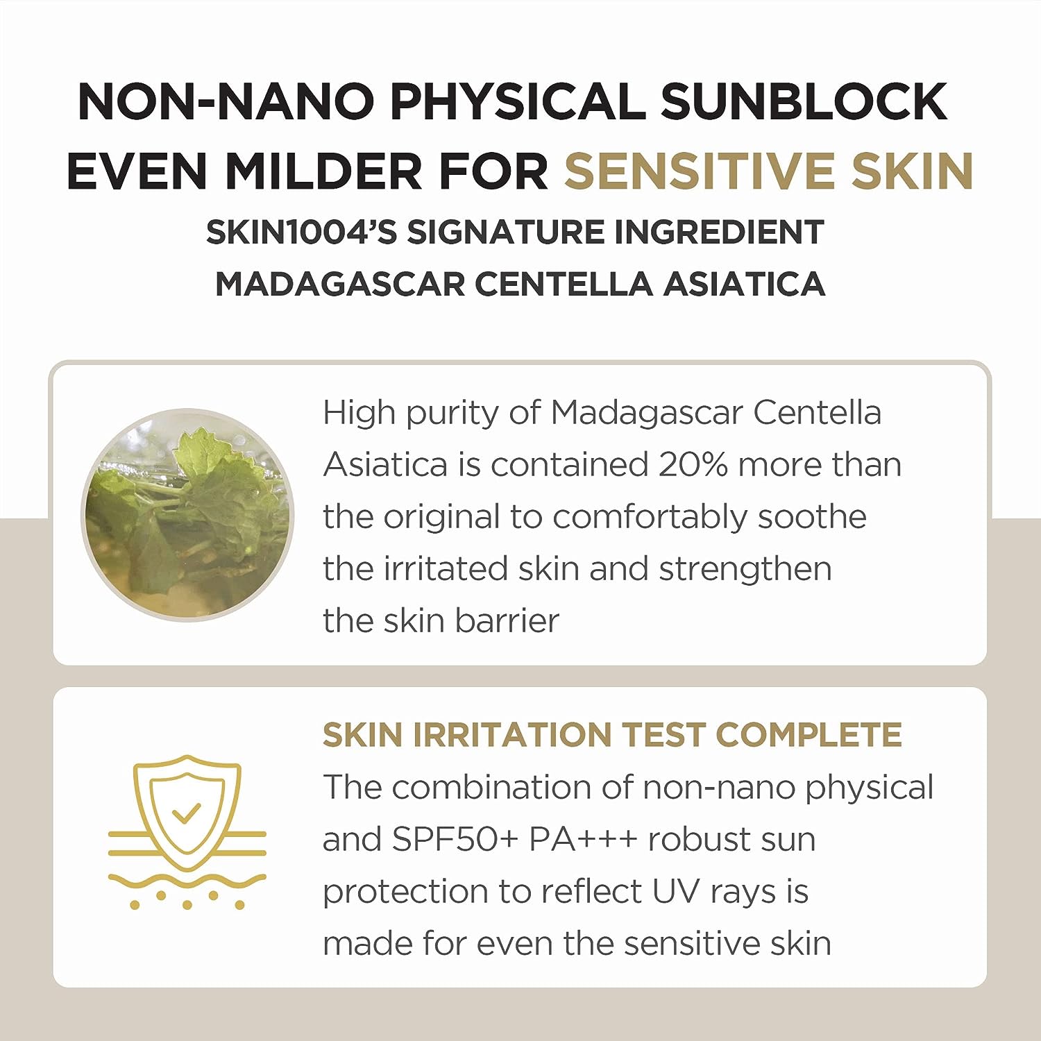 Madagascar Centella Air-Fit Suncream Plus SPF50+ PA++++ (50ml)