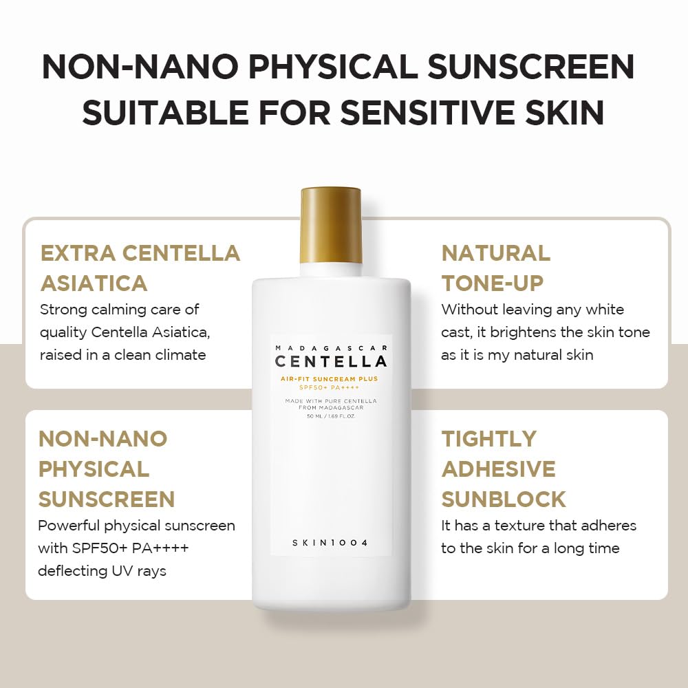 Madagascar Centella Air-Fit Suncream Plus SPF50+ PA++++ (50ml)