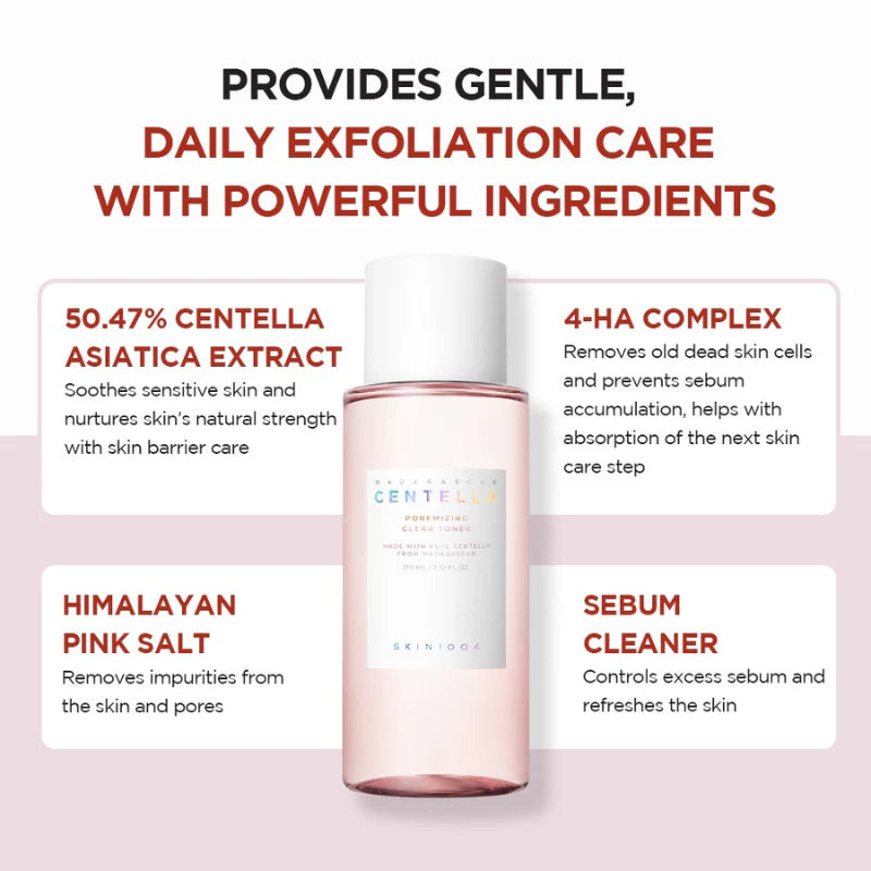 Madagascar Centella Poremizing Clear Toner (210ml)