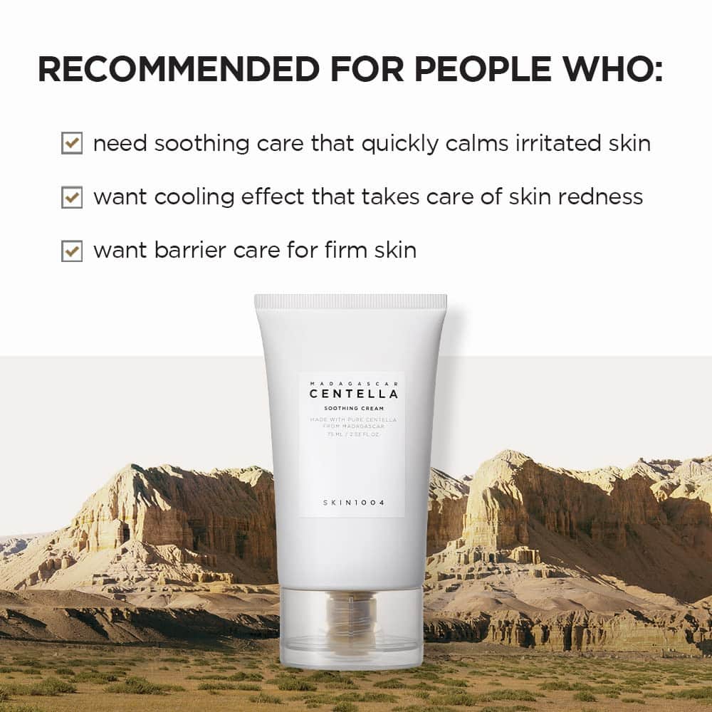 Madagascar Centella Soothing Cream (30ml/75ml)