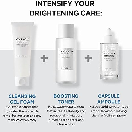 Madagascar Centella Tone Brightening Capsule Ampoule (30ml/50ml/100ml)